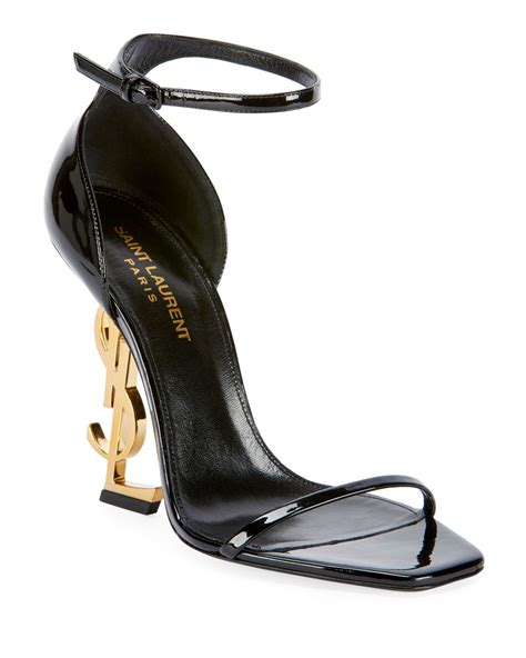 scarpe ysl oro|ysl sandals for women.